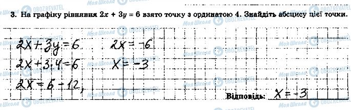 ГДЗ Алгебра 7 клас сторінка 3