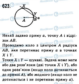 ГДЗ Геометрія 7 клас сторінка 623
