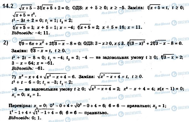 ГДЗ Алгебра 10 клас сторінка 2