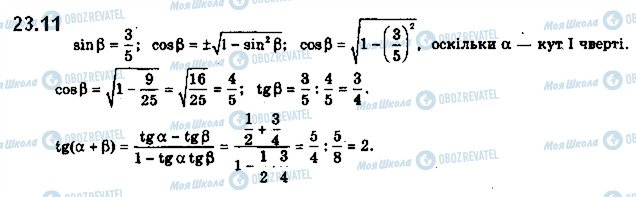 ГДЗ Алгебра 10 клас сторінка 11