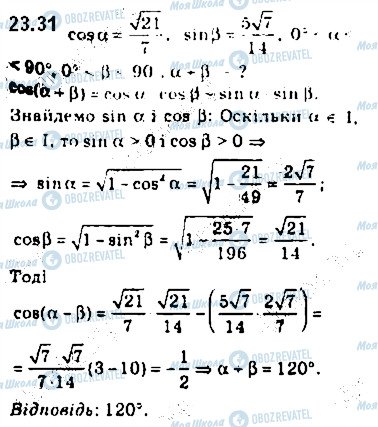 ГДЗ Алгебра 10 клас сторінка 31