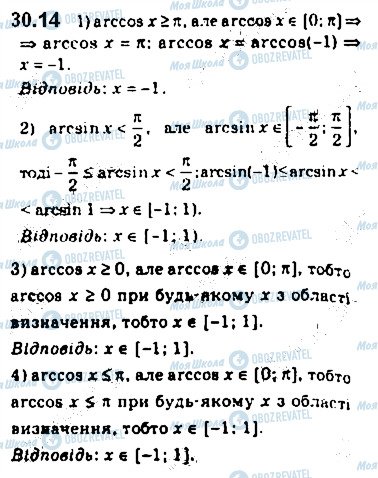 ГДЗ Алгебра 10 класс страница 14