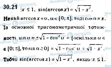 ГДЗ Алгебра 10 клас сторінка 21