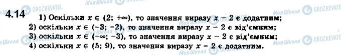 ГДЗ Алгебра 10 клас сторінка 14