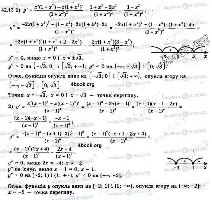 ГДЗ Алгебра 10 клас сторінка 13