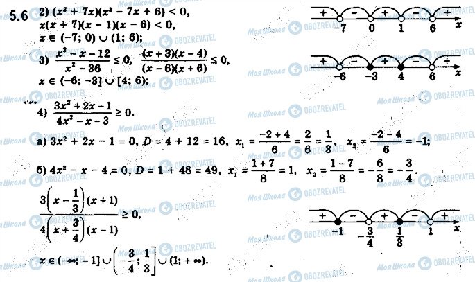 ГДЗ Алгебра 10 клас сторінка 6