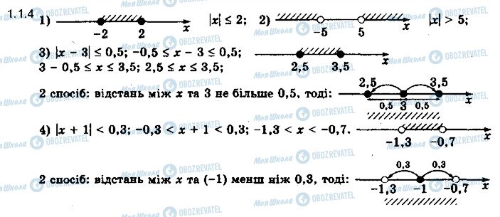 ГДЗ Математика 10 класс страница 1.4