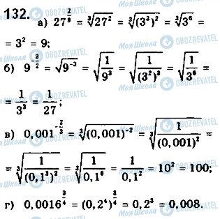 ГДЗ Математика 10 класс страница 132