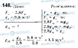 ГДЗ Фізика 10 клас сторінка 148