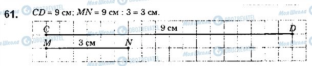 ГДЗ Математика 5 клас сторінка 61