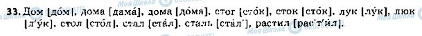 ГДЗ Російська мова 5 клас сторінка 33