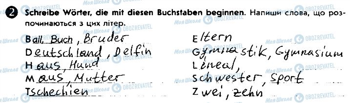ГДЗ Німецька мова 5 клас сторінка ст18впр2