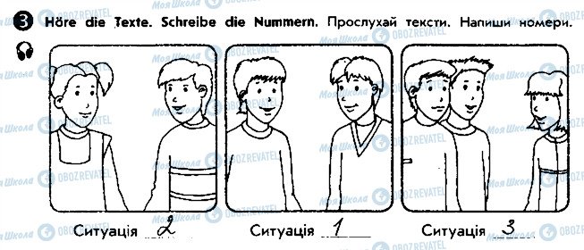 ГДЗ Німецька мова 5 клас сторінка ст2впр3