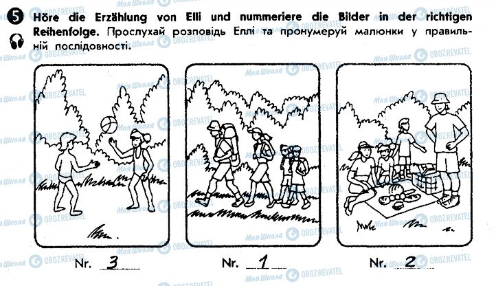 ГДЗ Німецька мова 5 клас сторінка ст66впр5