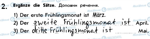 ГДЗ Немецкий язык 5 класс страница ст89впр2