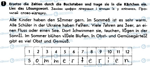 ГДЗ Немецкий язык 5 класс страница ст91впр1
