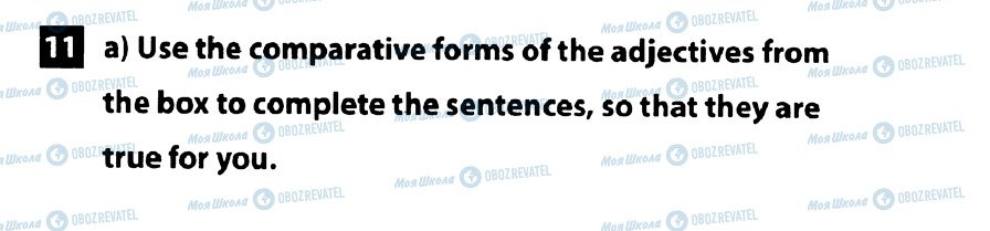 ГДЗ Англійська мова 5 клас сторінка 11