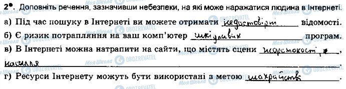 ГДЗ Інформатика 5 клас сторінка ст32впр2