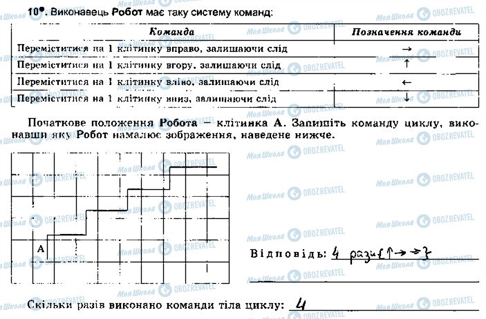 ГДЗ Информатика 5 класс страница ст85впр10