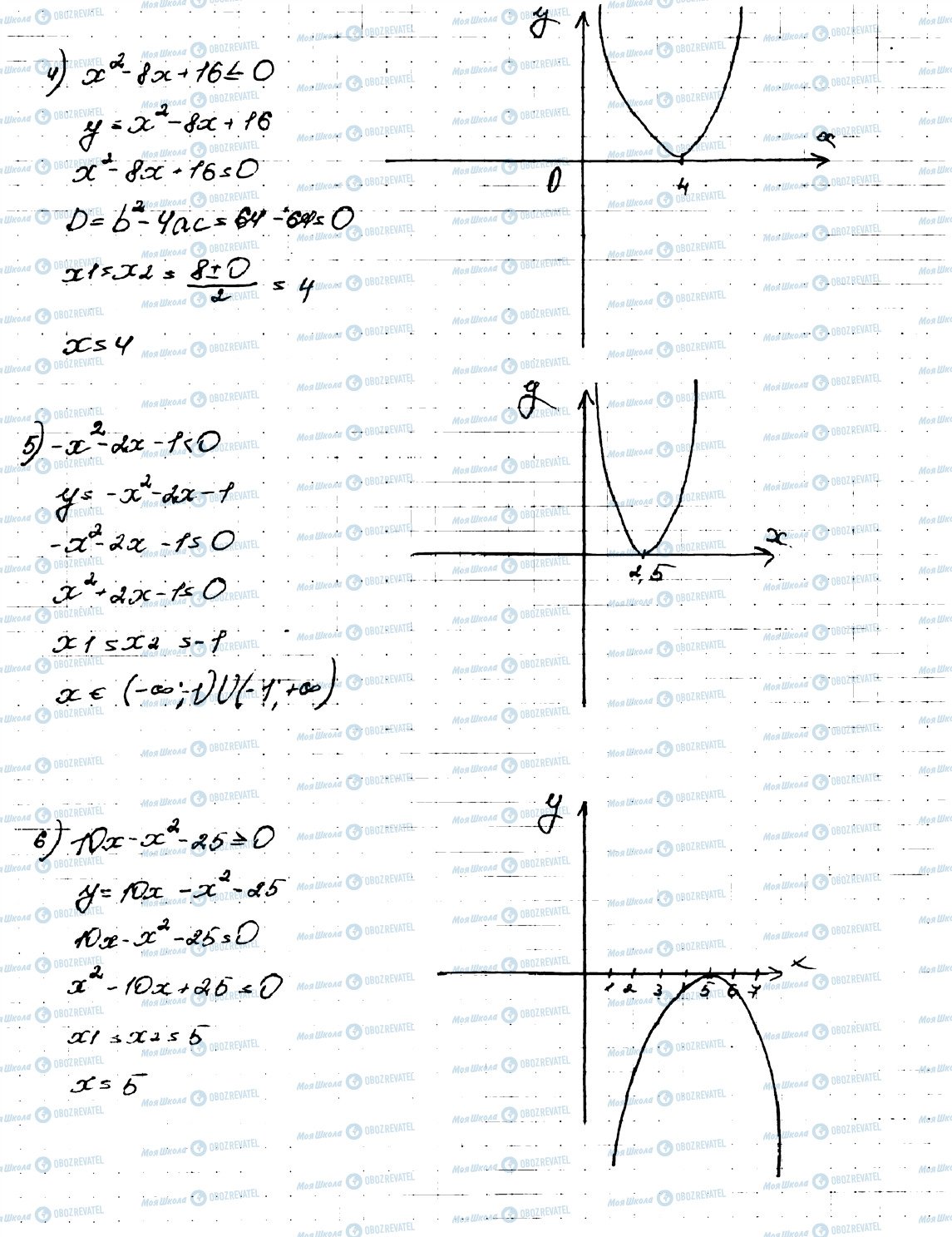 ГДЗ Алгебра 9 класс страница 491
