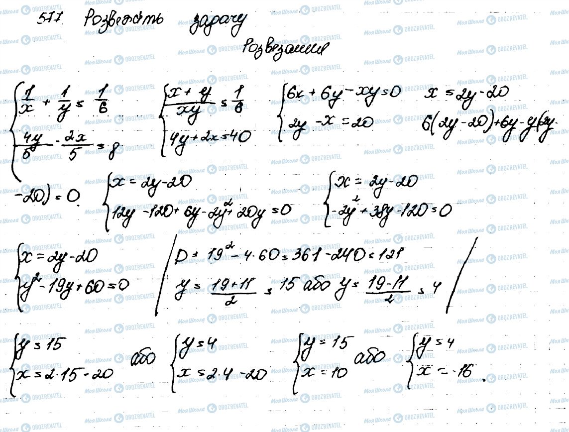 ГДЗ Алгебра 9 клас сторінка 577