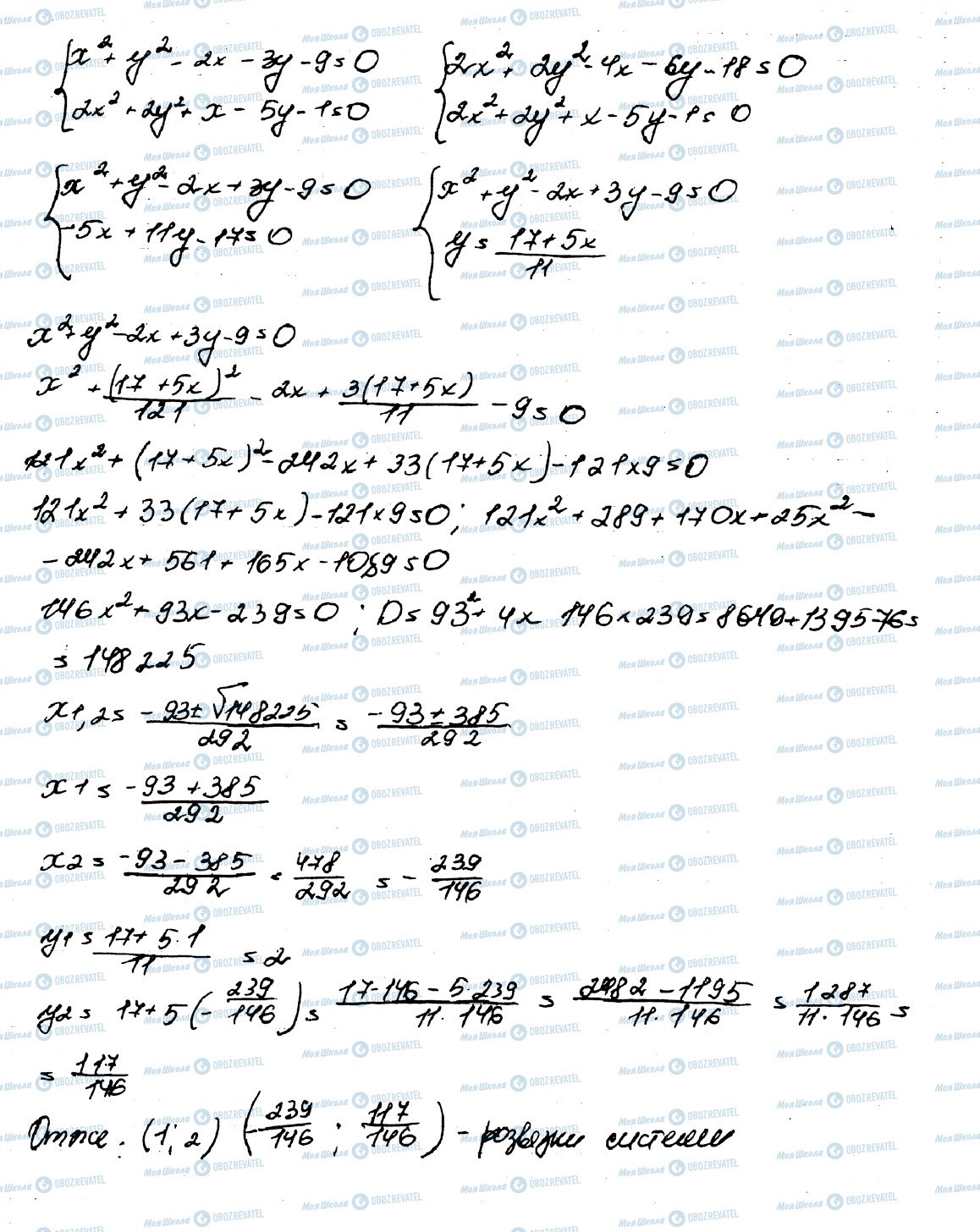 ГДЗ Алгебра 9 клас сторінка 1079