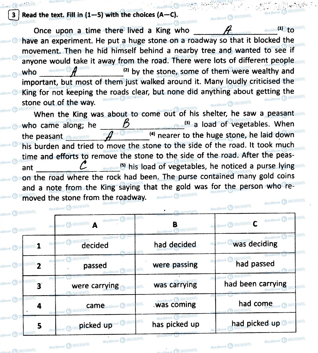 ГДЗ Англійська мова 9 клас сторінка 3