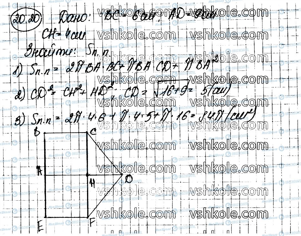 ГДЗ Математика 11 клас сторінка 20
