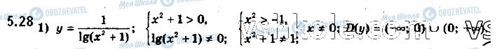 ГДЗ Математика 11 класс страница 28