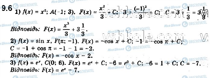 ГДЗ Математика 11 клас сторінка 6