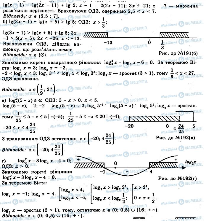 ГДЗ Математика 11 клас сторінка 179