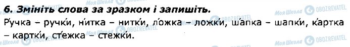 ГДЗ Українська мова 2 клас сторінка 6