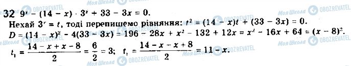 ГДЗ Алгебра 11 класс страница 32