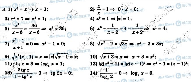 ГДЗ Алгебра 11 клас сторінка 4