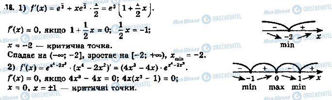 ГДЗ Алгебра 11 клас сторінка 18