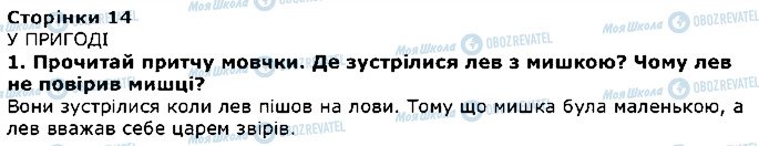 ГДЗ Літературне Читання 4 клас сторінка 1