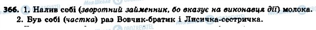 ГДЗ Українська мова 6 клас сторінка 366