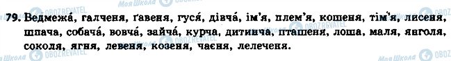 ГДЗ Українська мова 6 клас сторінка 79