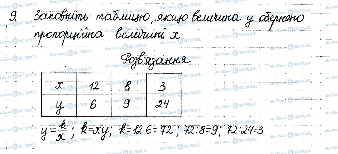 ГДЗ Математика 6 класс страница 9