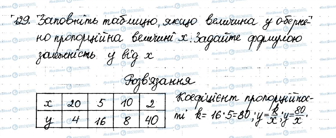 ГДЗ Математика 6 класс страница 129