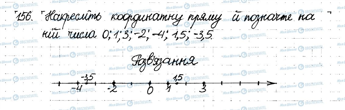 ГДЗ Математика 6 клас сторінка 156