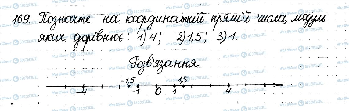 ГДЗ Математика 6 класс страница 169