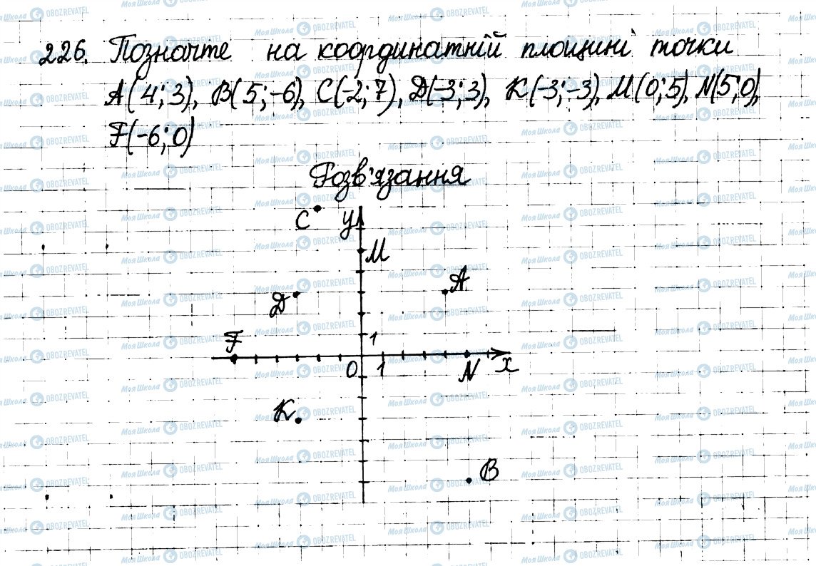 ГДЗ Математика 6 класс страница 226