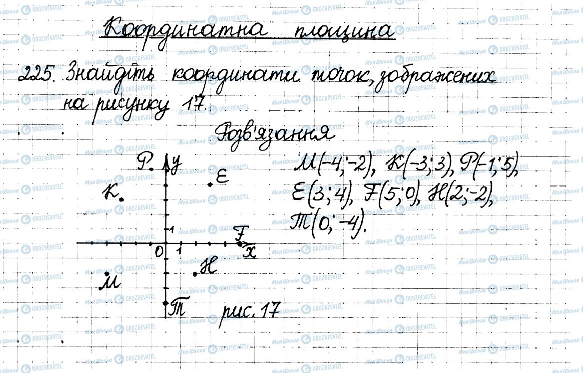 ГДЗ Математика 6 клас сторінка 225