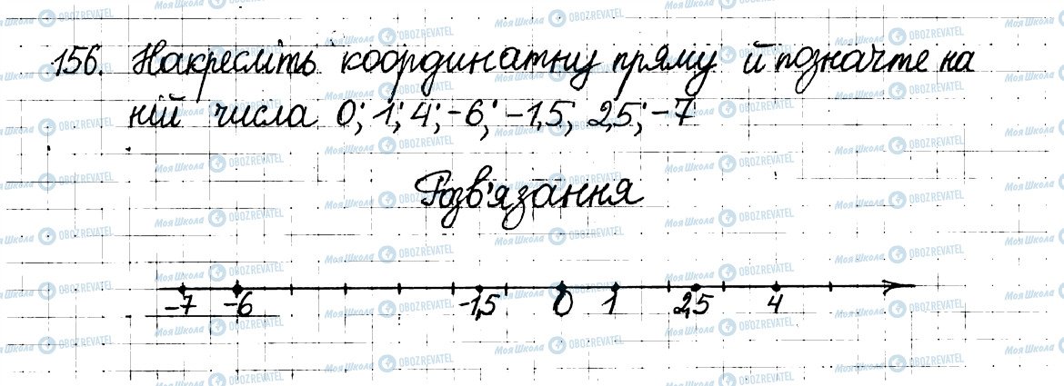 ГДЗ Математика 6 клас сторінка 156