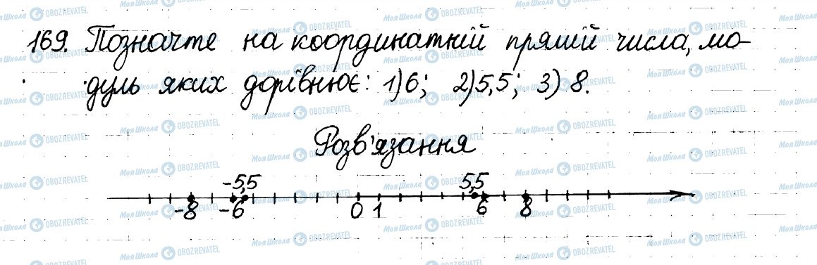 ГДЗ Математика 6 класс страница 169