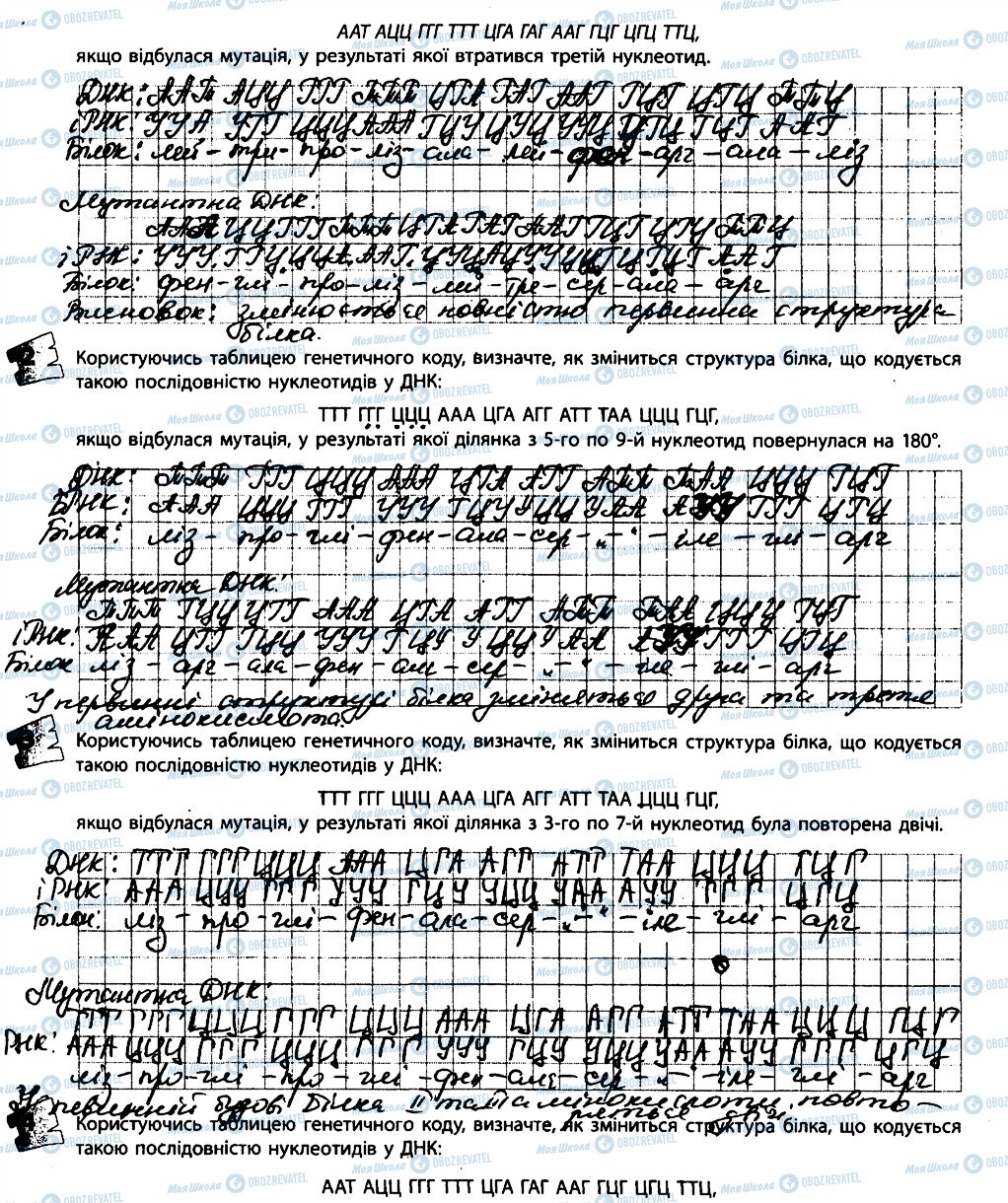 ГДЗ Біологія 11 клас сторінка ПР2