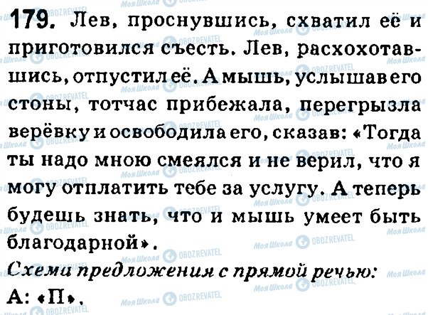 ГДЗ Російська мова 7 клас сторінка 179