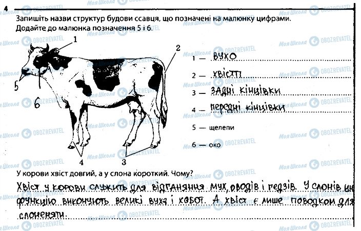 ГДЗ Биология 7 класс страница 4