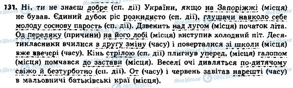 ГДЗ Українська мова 8 клас сторінка 131